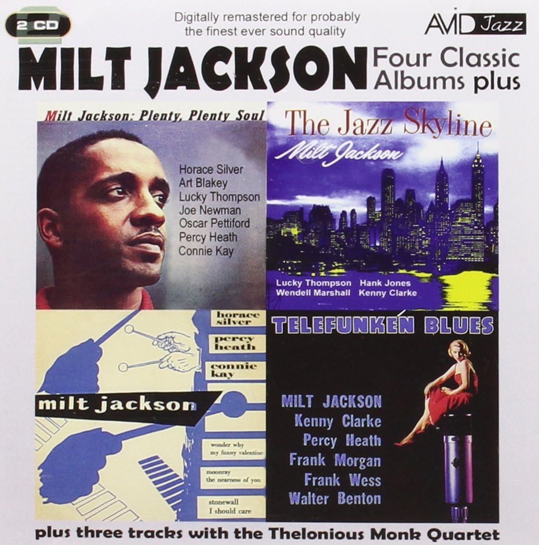 Four Classic Albums Plus (The Jazz Skyline / Milt Jackson Quartet / Telefunken Blues / Plenty Plenty Soul)