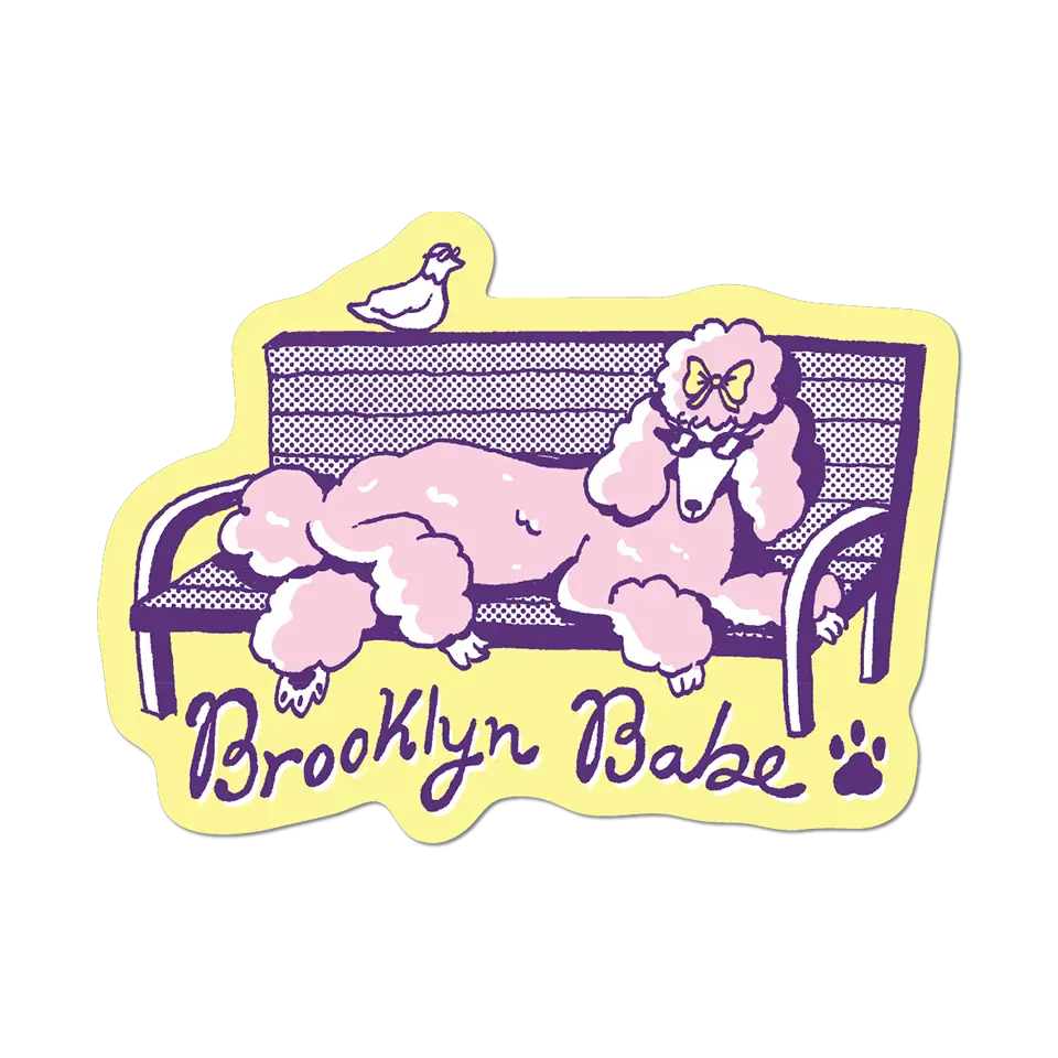 Brooklyn Babe by Apply - Die-Cut Sticker