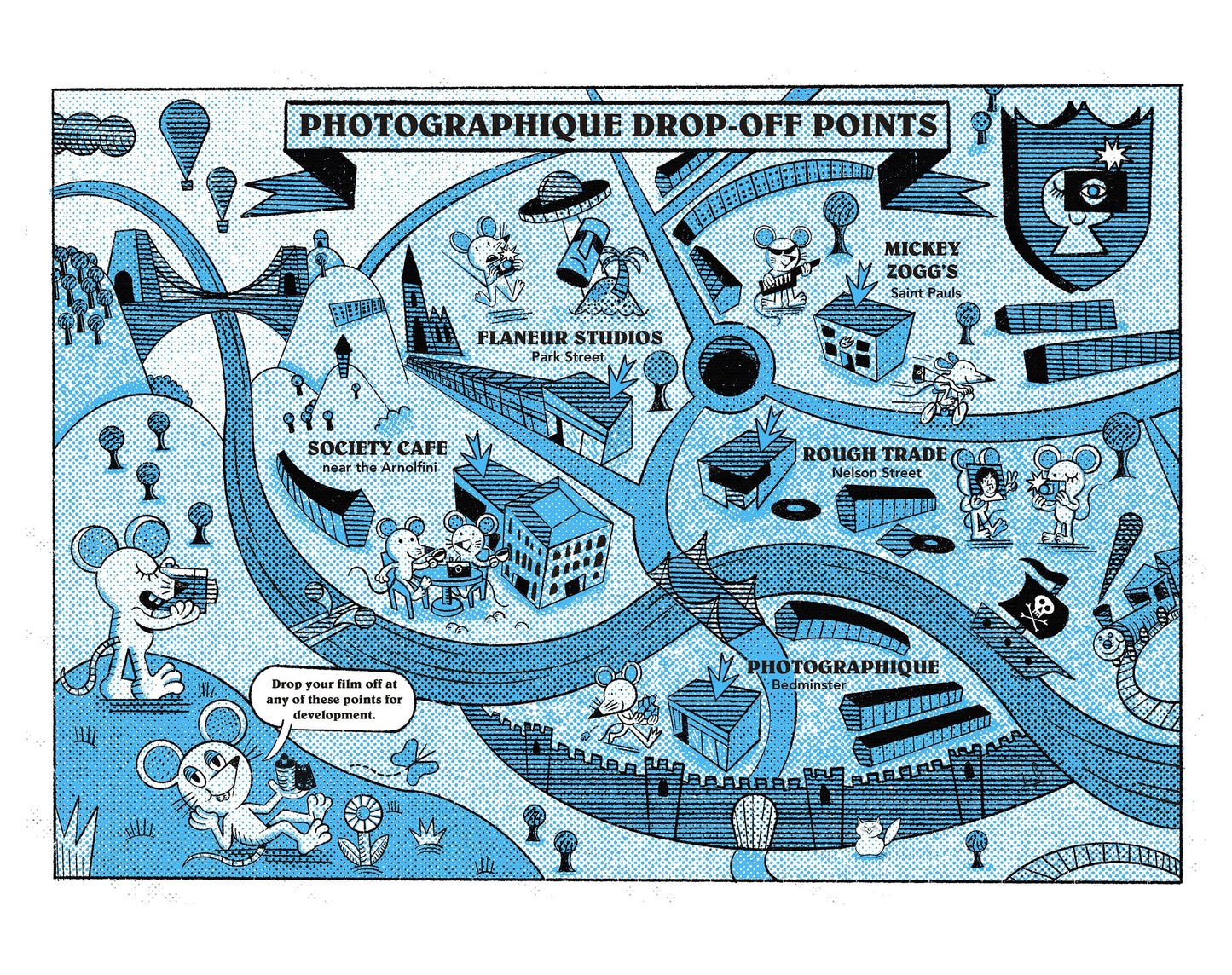 Bristol Tea Towel
