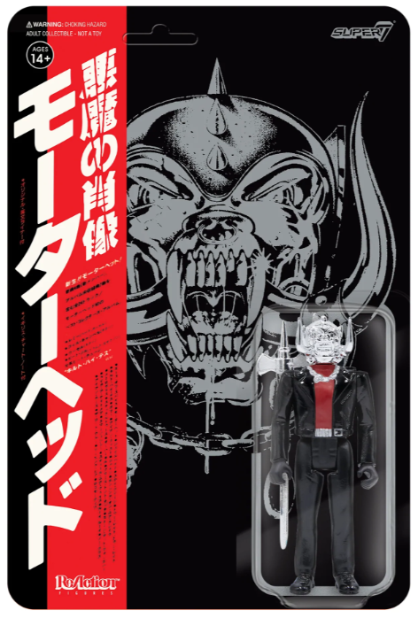Motorhead Warpig Japanese Chrome Reaction Figure (RSD 2021 Edition)