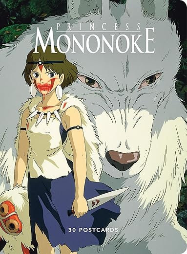 Studio Ghibli Princess Mononoke: 30 Postcards