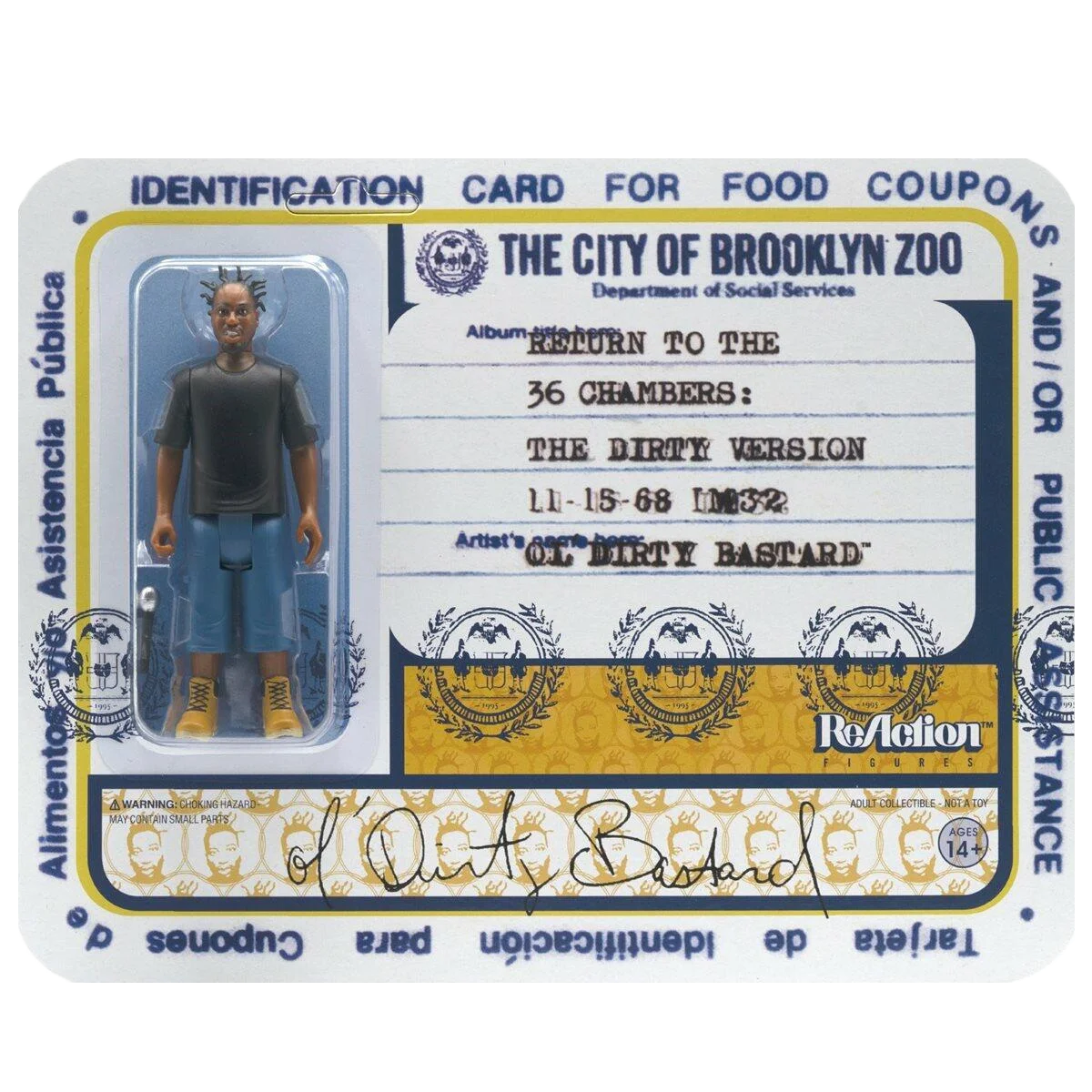 Ol' Dirty Bastard ReAction Figure