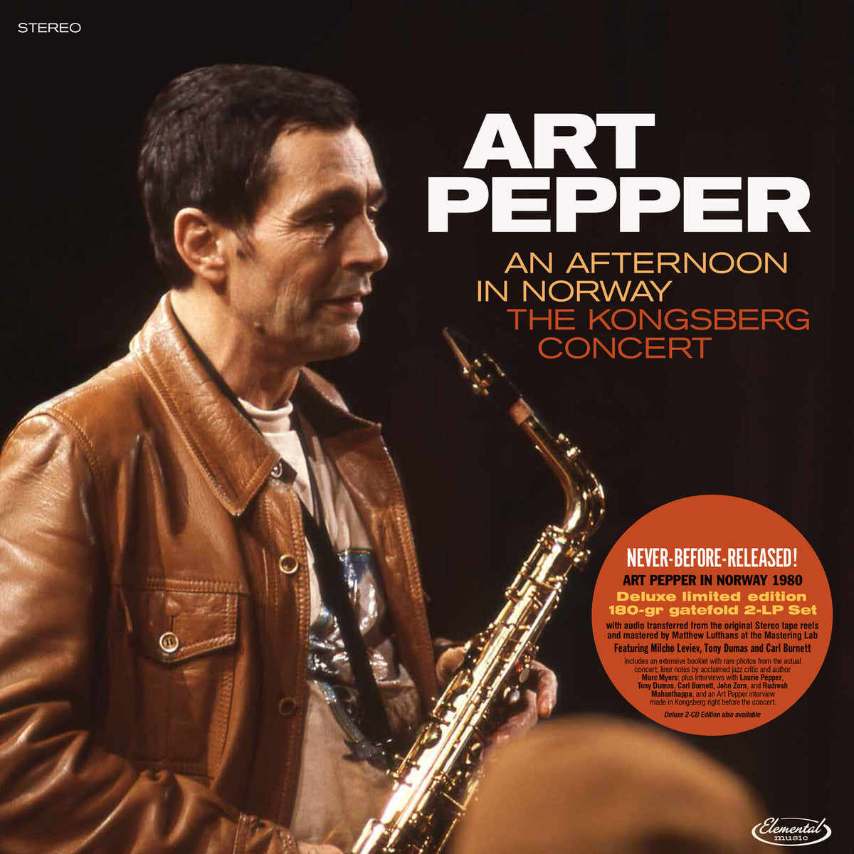 Art Pepper - An Afternoon in Norway: The Kongsberg Concert Product Image