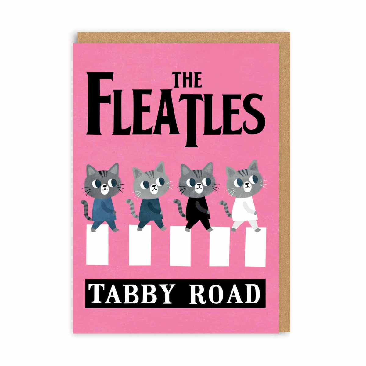The Fleatles Greeting Card by Ohh Deer