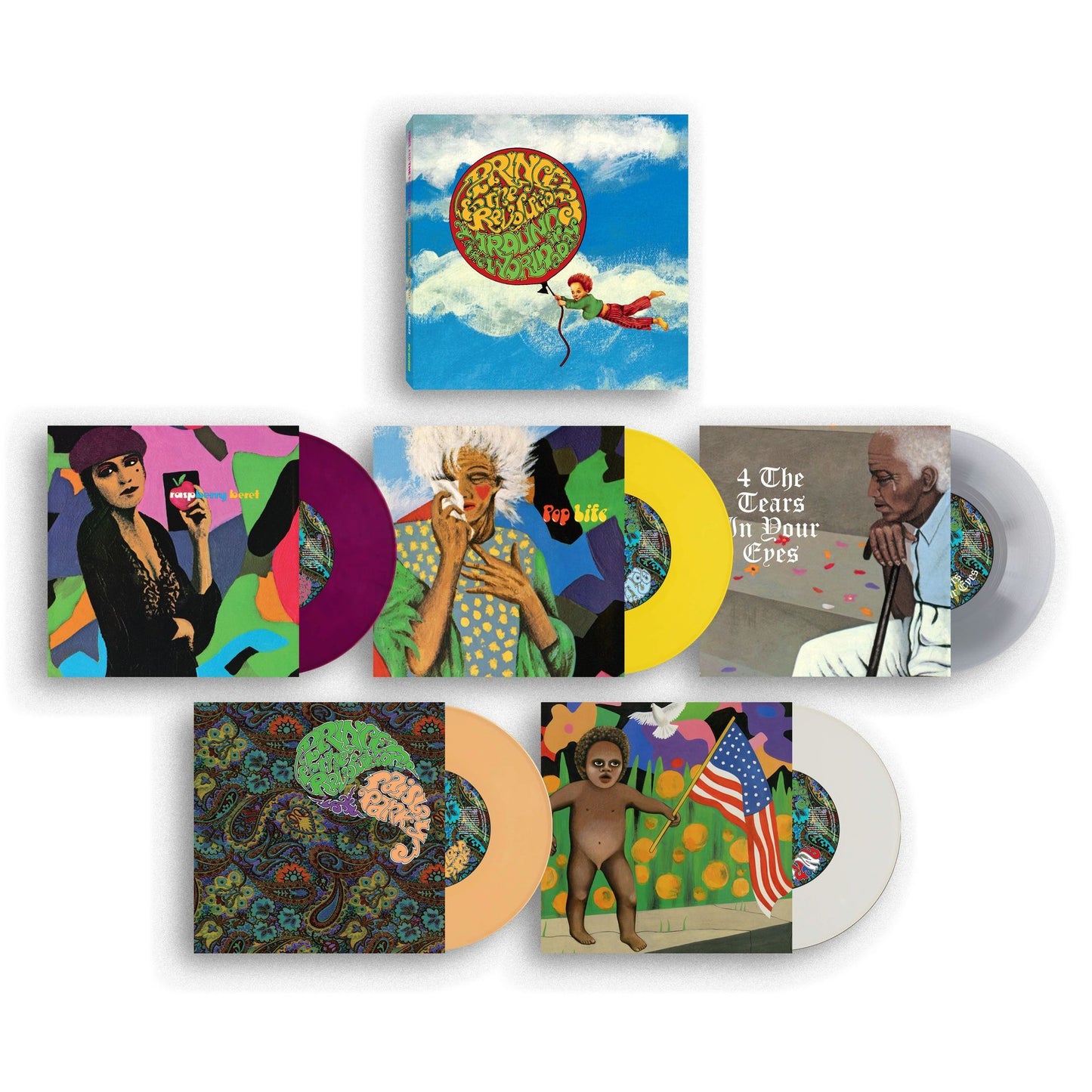 Prince and The Revolution - Around The World In A Day - The singles collection - RSD Black Friday 2025 Product Image