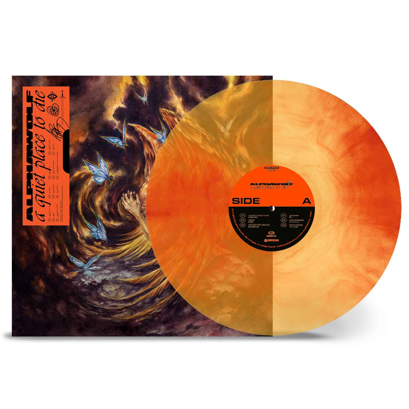 Alpha Wolf - A Quiet Place To Die LP (Trans Opaque Orange Vinyl).jpg