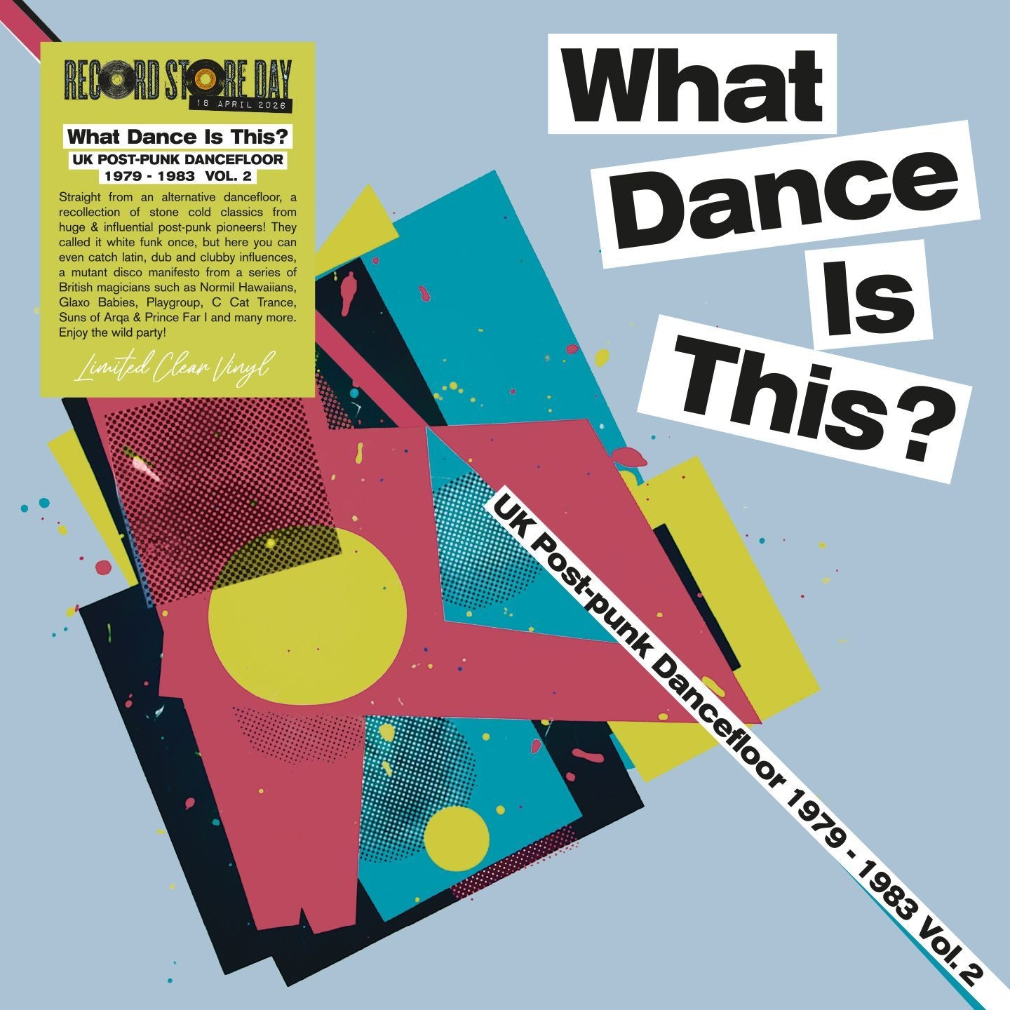 Various - What Dance Is This? UK Post-Punk Dancefloor 1979–1983 Vol. 2 - RSD 2026 Product Image