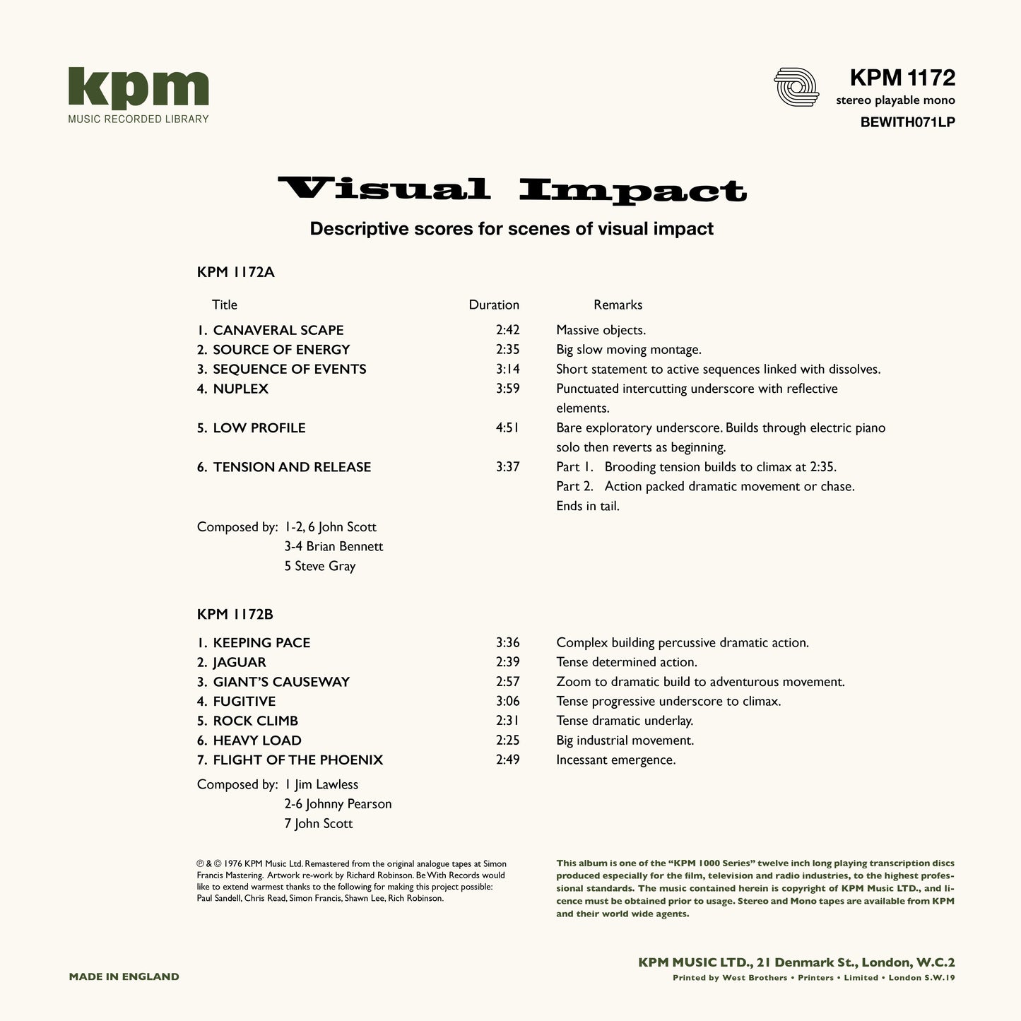 Visual Impact