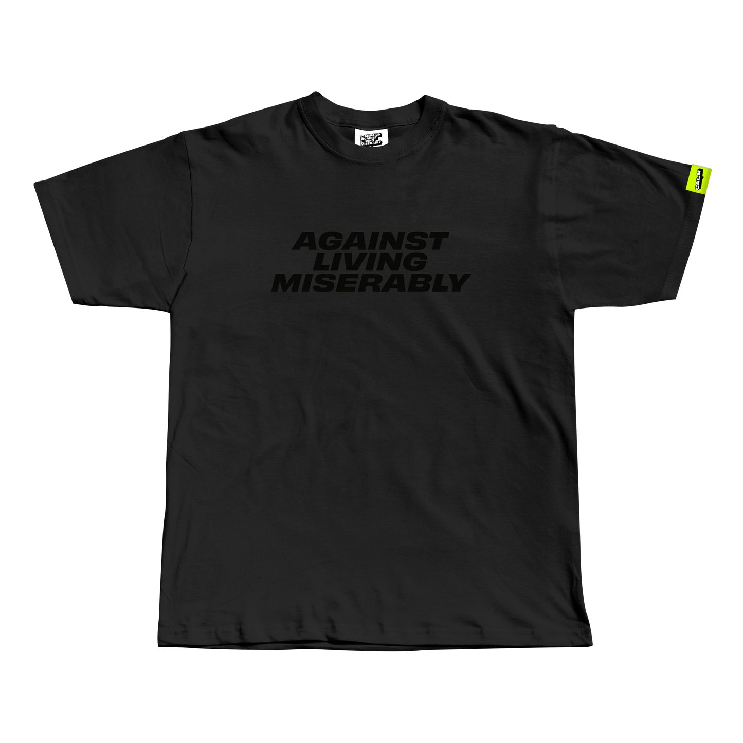 CALM Black T Shirt