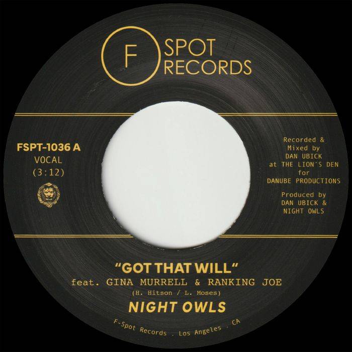 Got That Will (feat. Gina Murrell & Ranking Joe) b/w Got That Dub (feat. Ranking Joe & Gina Murrell)
