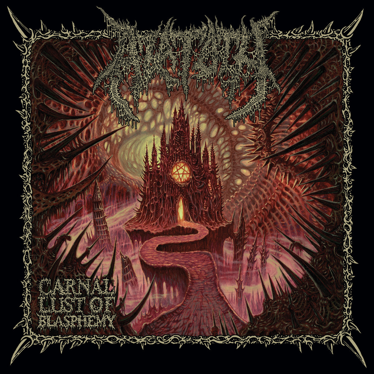 Azatoth - Carnal Lust of Blasphemy album cover
