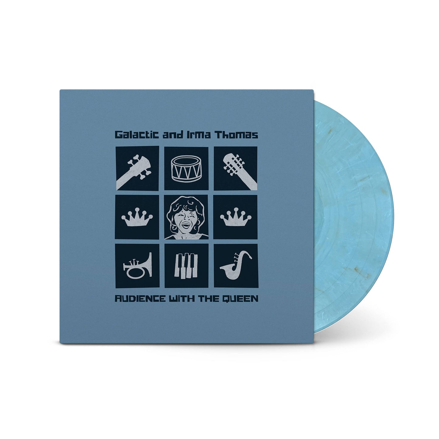 Galactic_AudienceWithTheQueen_LPMockup_skygoldBG.jpg