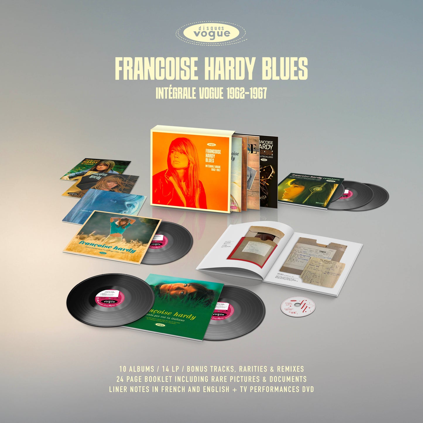 Francoise Hardy Blues: Complete Vogue Recordings 1962-1967