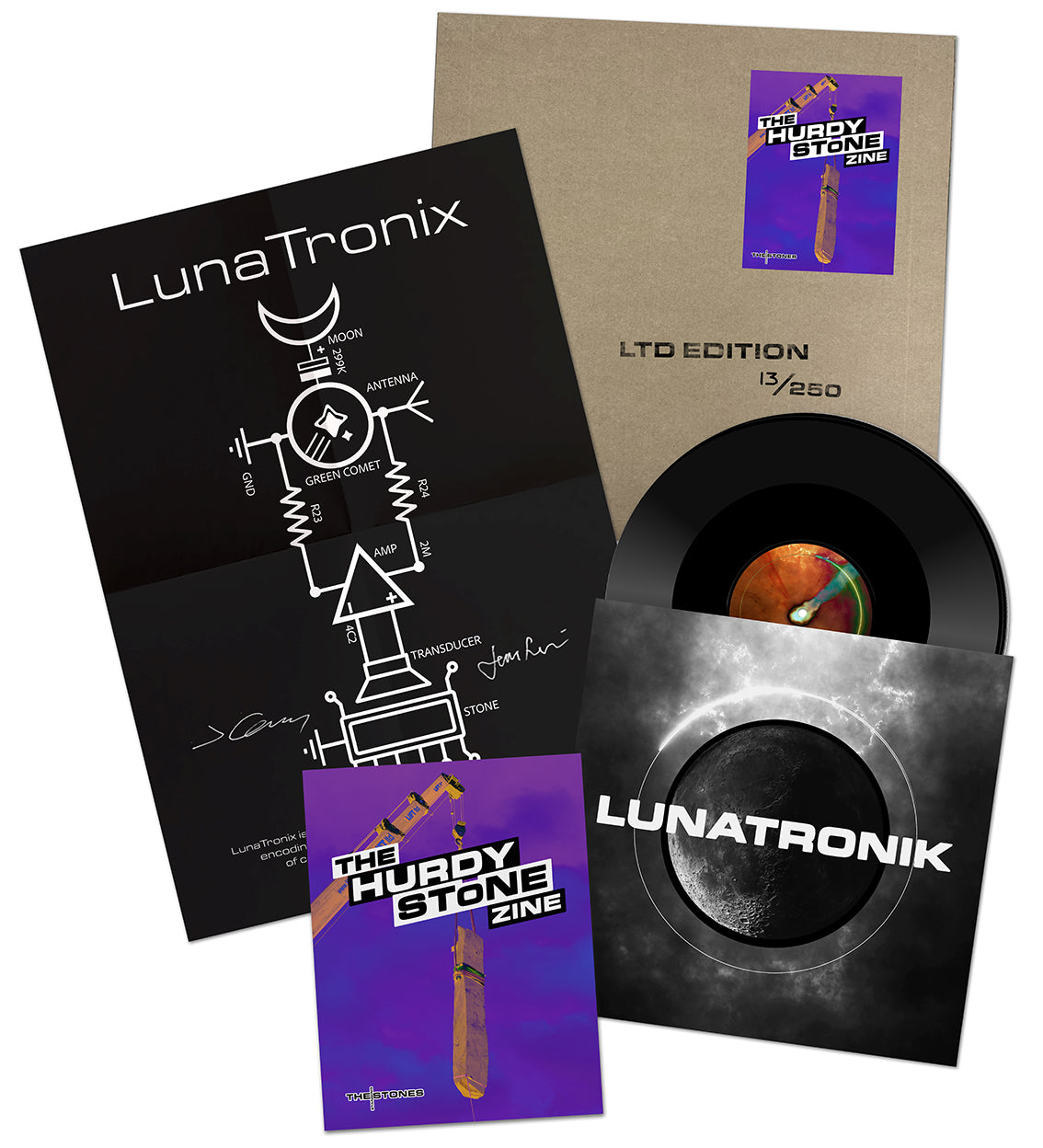 The Hurdy Stone Zine - Limited Edition: Documenting the Standing of a Stone
