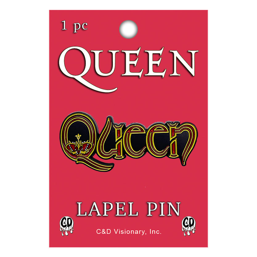 Queen 1973 Logo 1.75" Lapel Pin