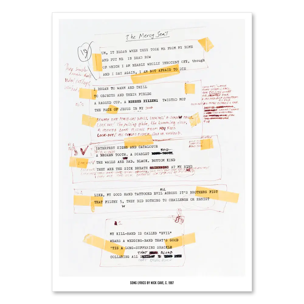 Mercy Seat Poster