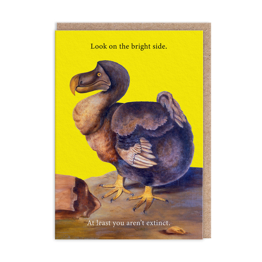 Bright Side Dodo Greeting Card by Ohh Deer