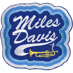 Miles Davis Blues 3.25"x3" Patch