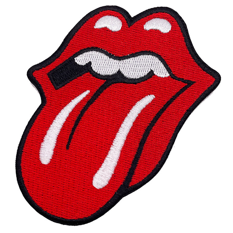 The Rolling Stones Tongue Logo 3"x3.75" Patch