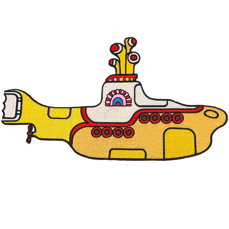 The Beatles Yellow Submarine 9.75"x5.5" Oversized Patch