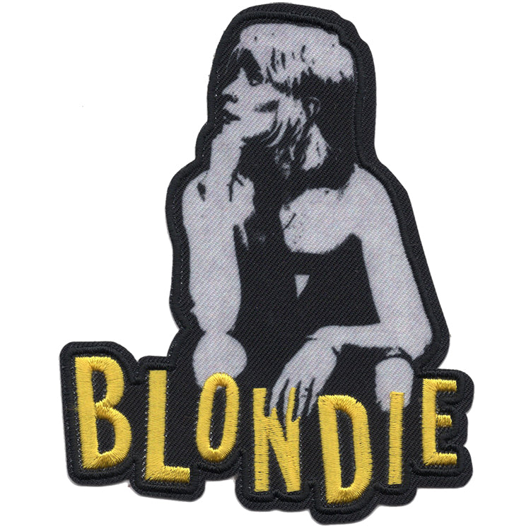 Blondie Stencil Poster 3.5"x4.4" Patch