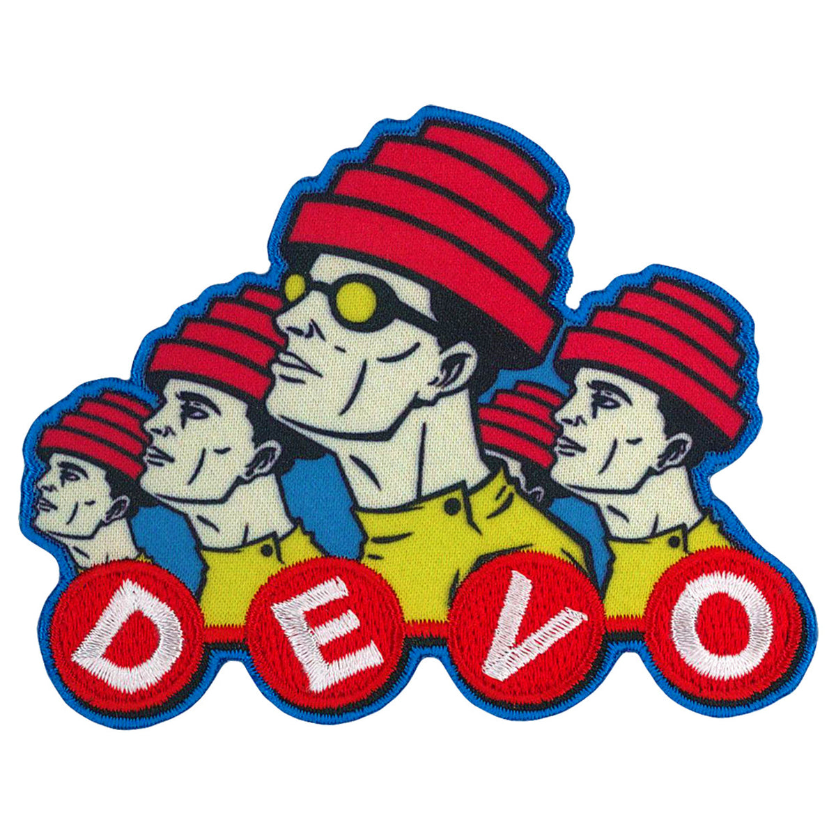 Devo Lineup 3.5"x2.75" Patch