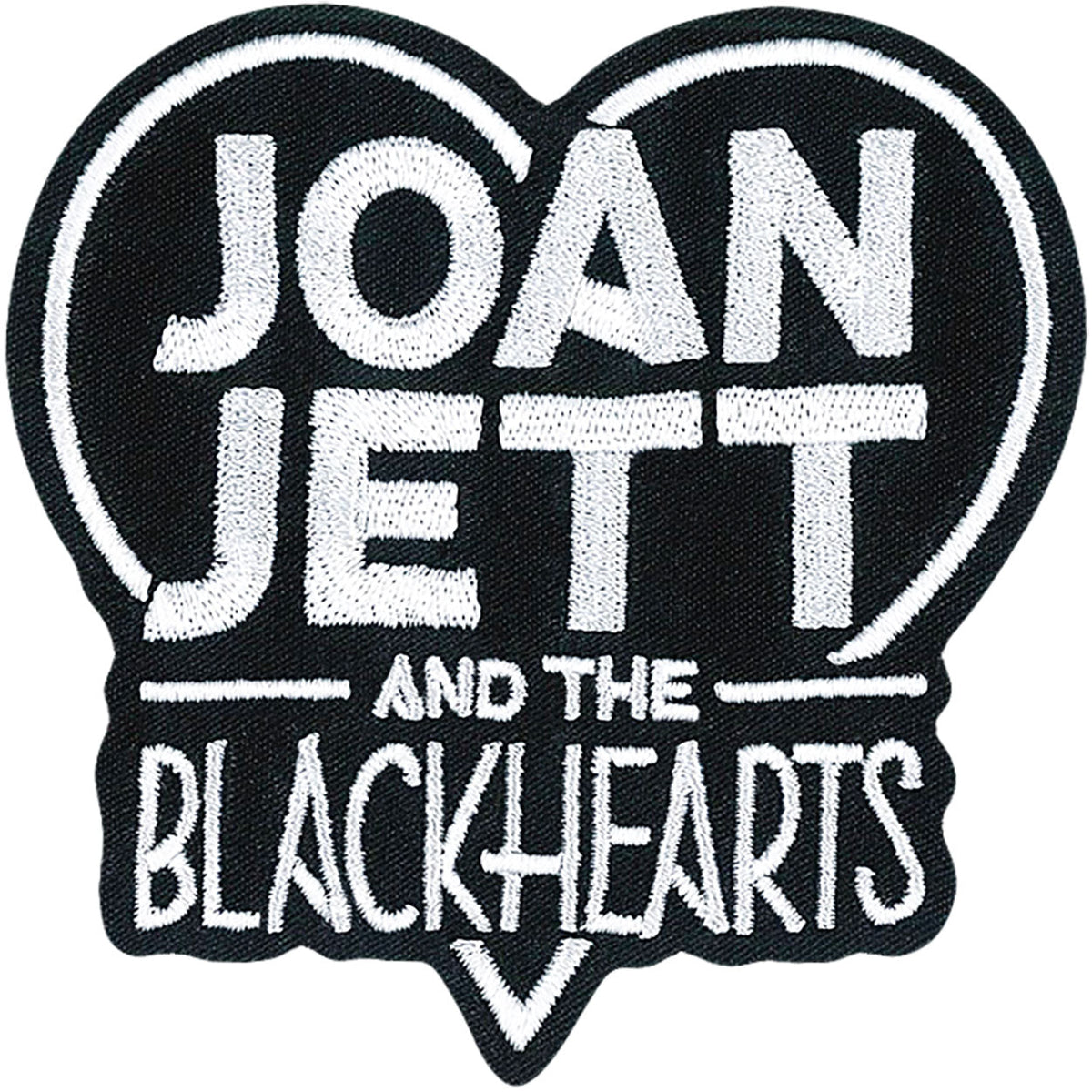 Joan Jett & the Blackhearts Logo 3.25"x3.25" Patch