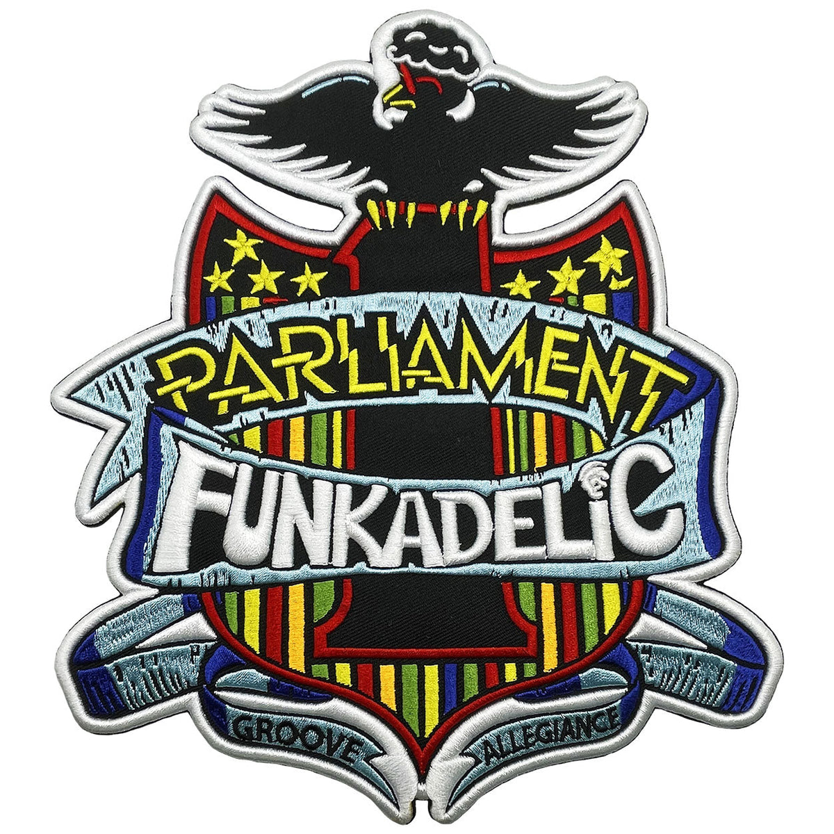 George Clinton Crest 8"x8.75" Oversized Patch