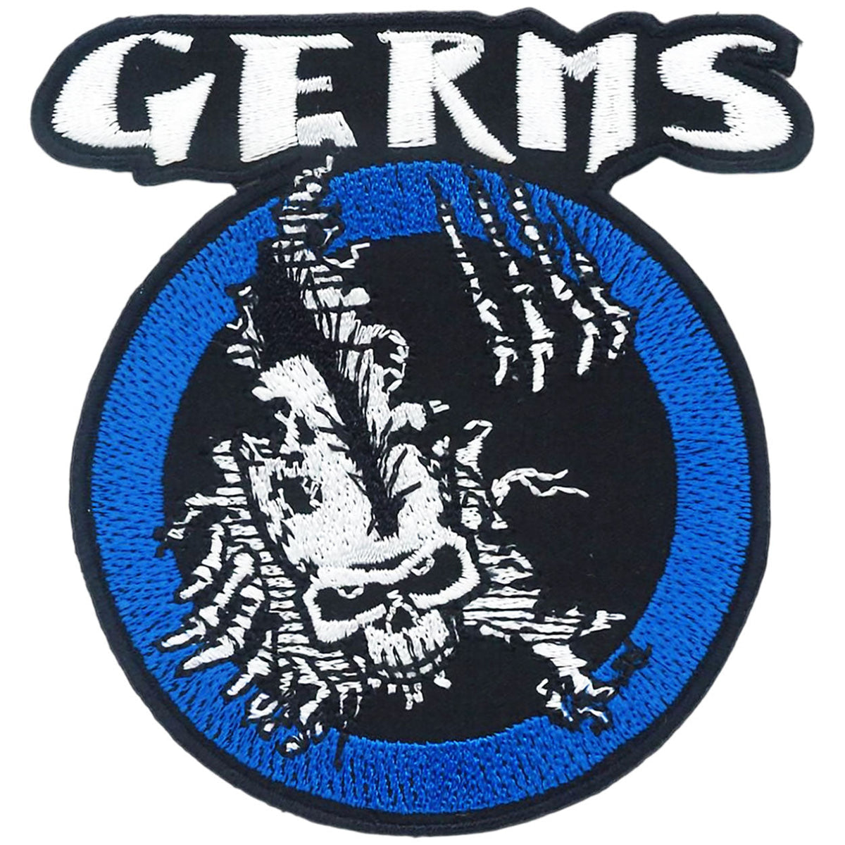 Germs Skull Logo 3.25"x3.4" Patch