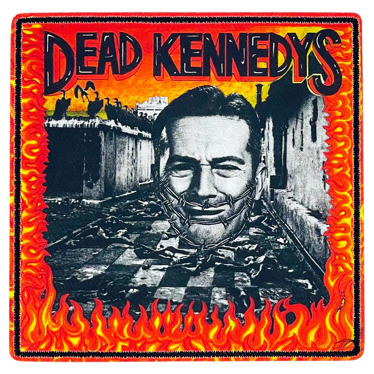 Dead Kennedys Give Me Death 3.4"x3.4" Patch