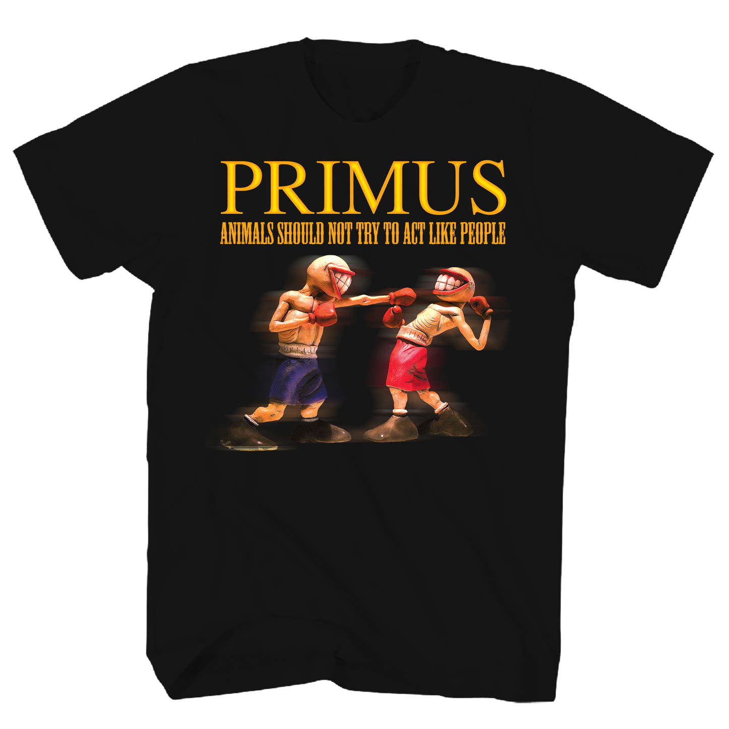 Primus Animals - Should Not Act People Tshirt Black Product Image