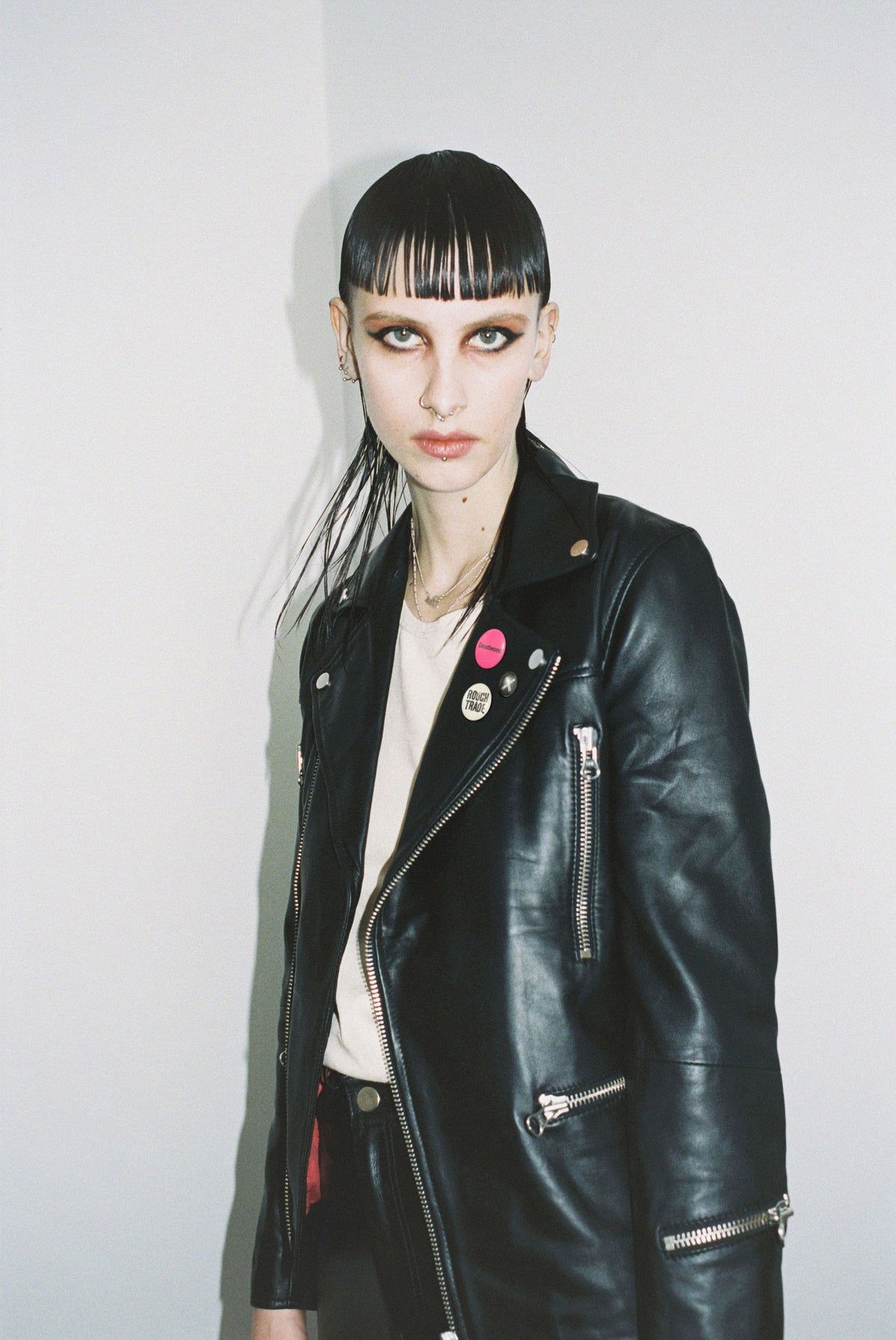 Deadwood x Rough Trade Leather Jacket