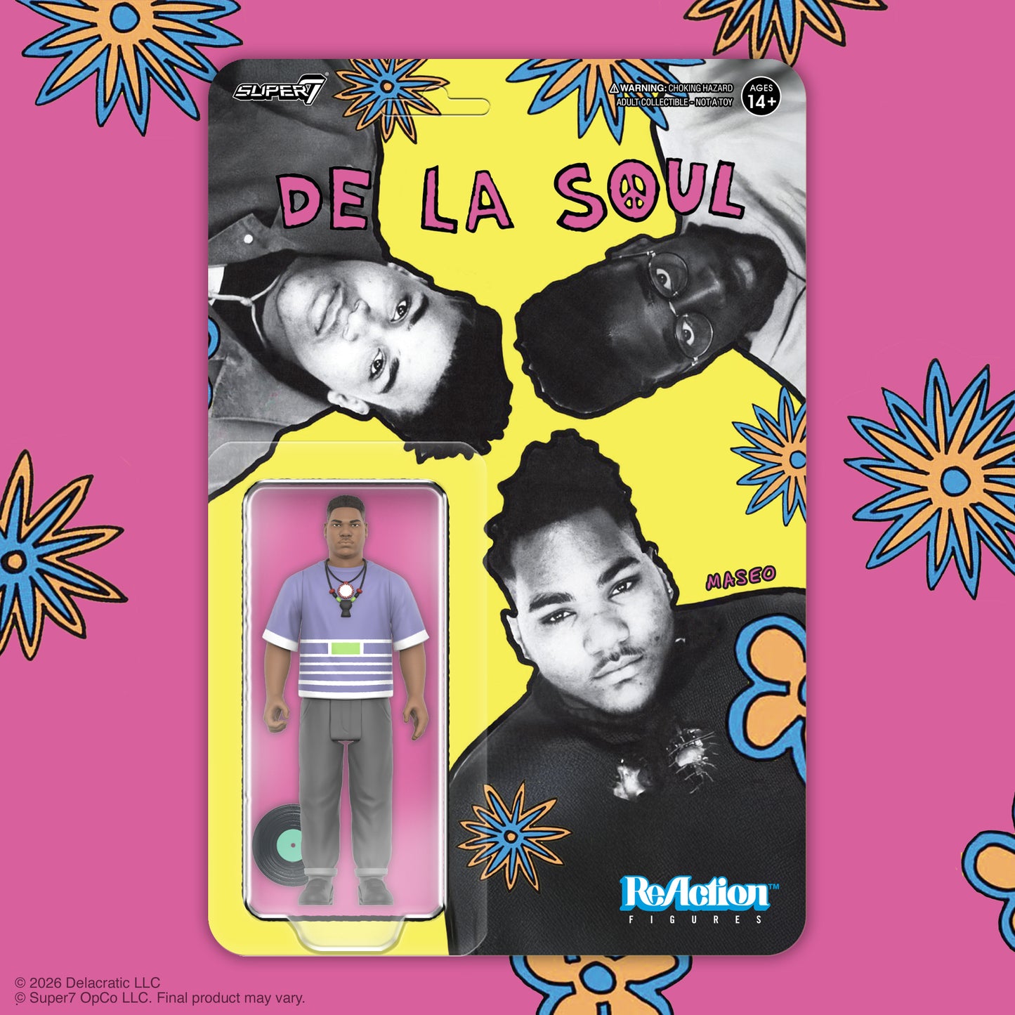 De La Soul ReAction Figures Wave 01