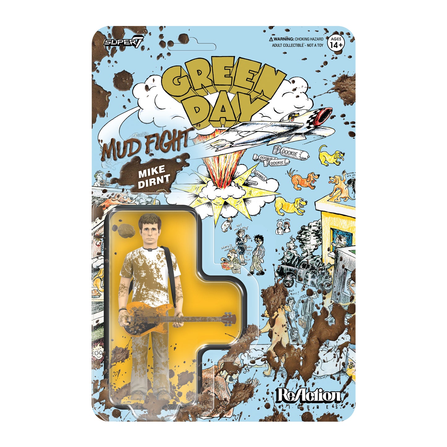 Green Day ReAction Figures Wave 01 (Mud Fight)