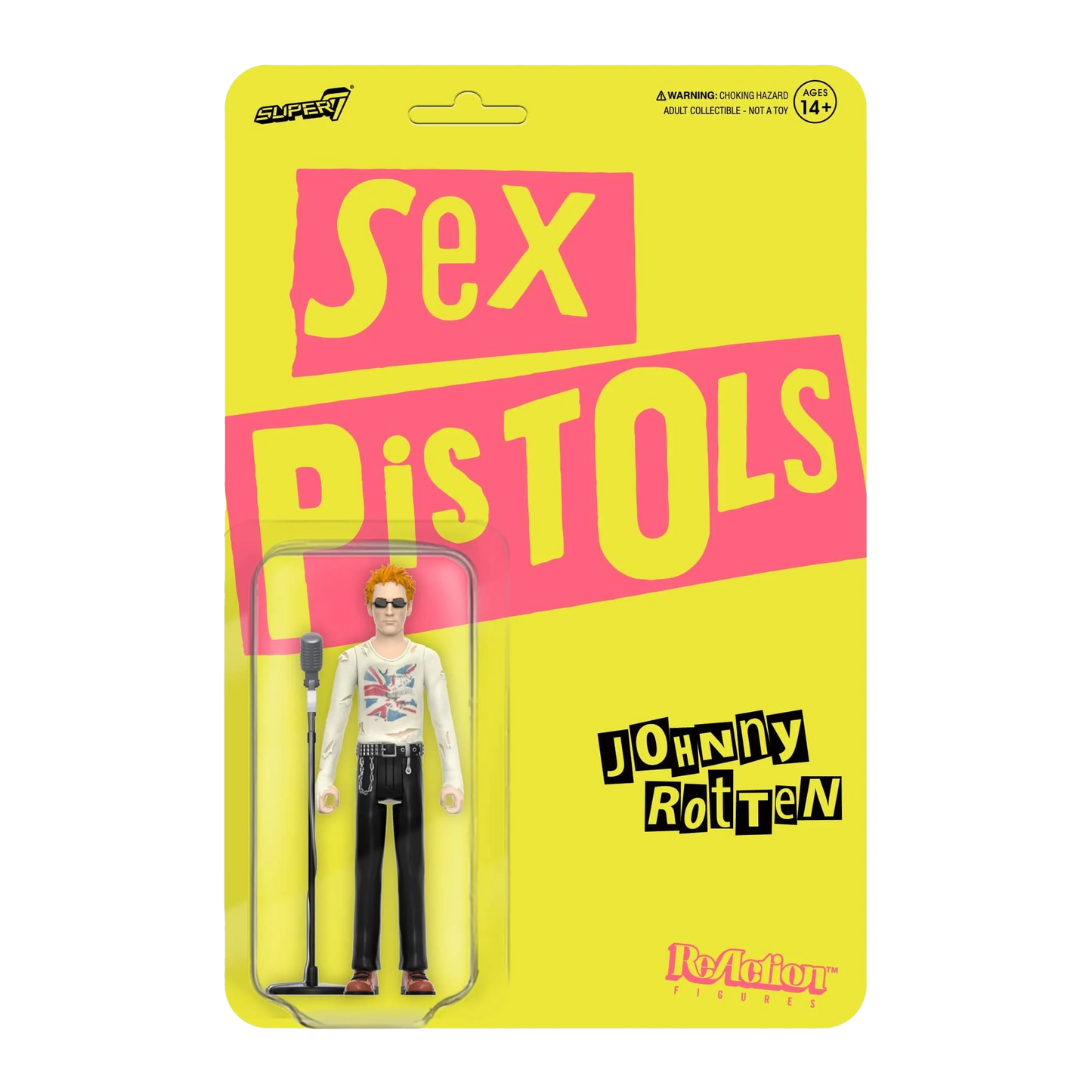 Johnny Rotten ReAction Figures Wave 1