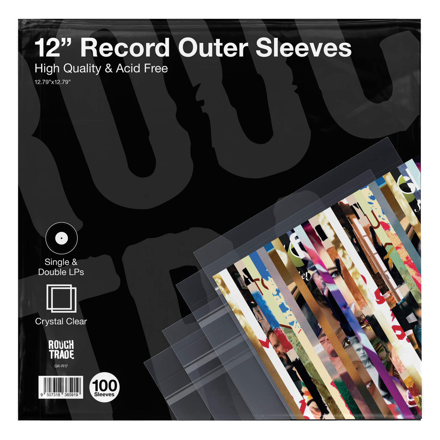 Vinyl Record Outer Sleeve x 100