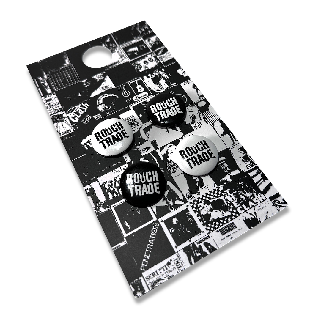 Rough Trade Button Badges - 4 Pack