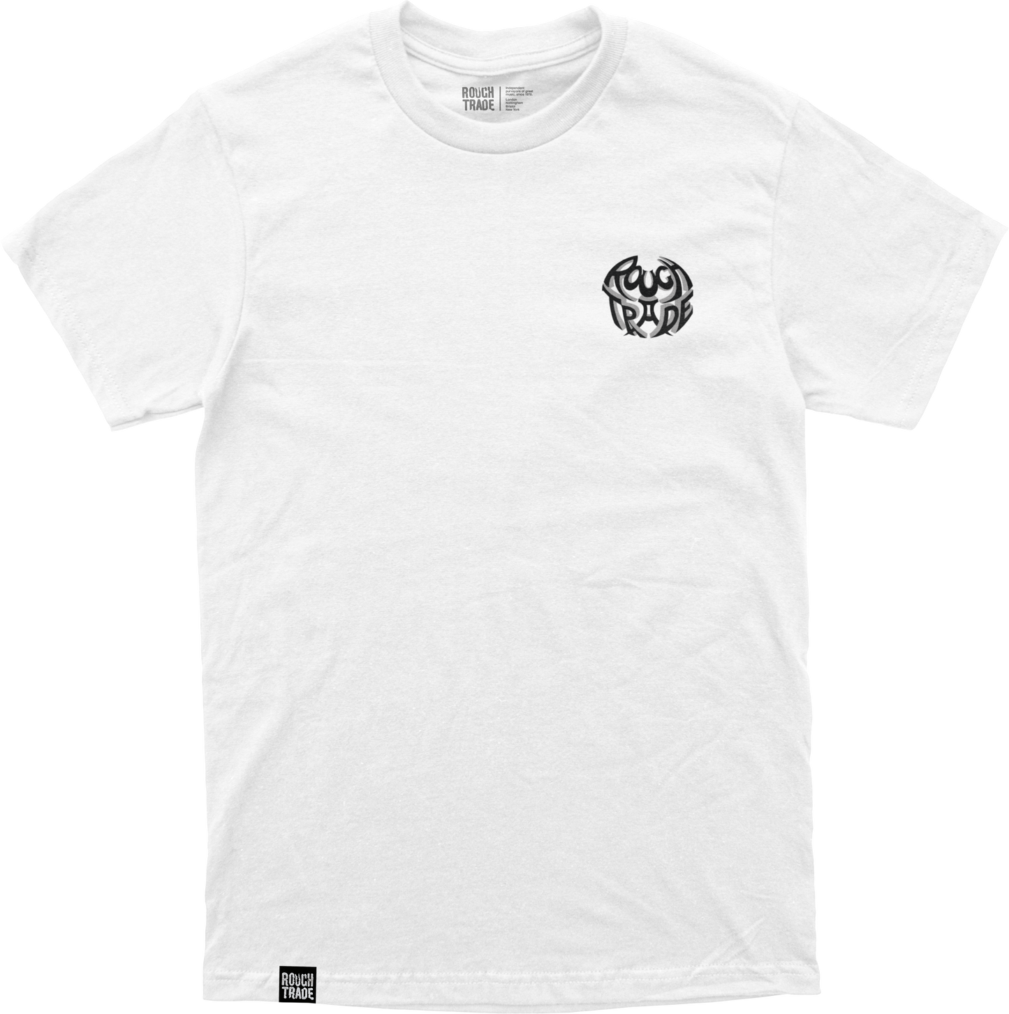Rough Trade 'KPR' logo - T-Shirt - White