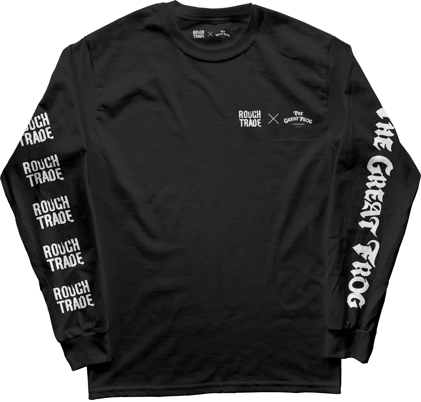 Rough Trade x The Great Frog - Long Sleeve T-Shirt - Black