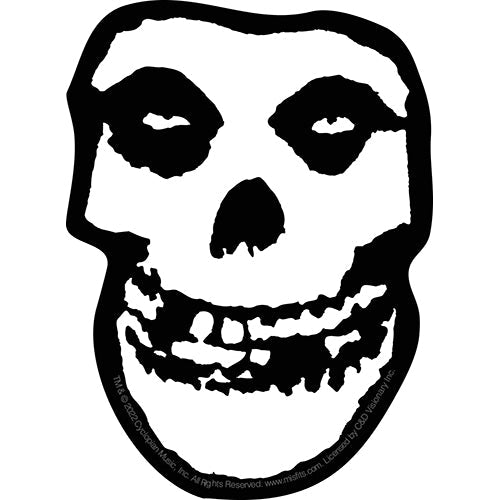 Misfits Skull 3.5"x4.75" Sticker