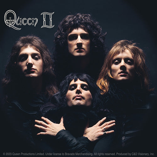 Queen 2nd Album 4"x4" Sticker