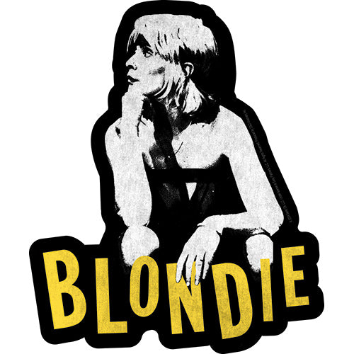 Blondie Stencil Poster 4.5"x5.5" Sticker