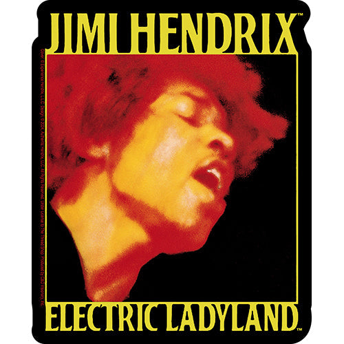 Jimi Hendrix Electric Ladyland 4"x5" Sticker