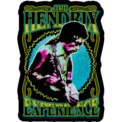 Jimi Hendrix Winterland 3.6"x5" Sticker