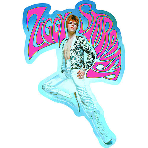 David Bowie Ziggy Stardust Pose 4.4"x6.35" Sticker