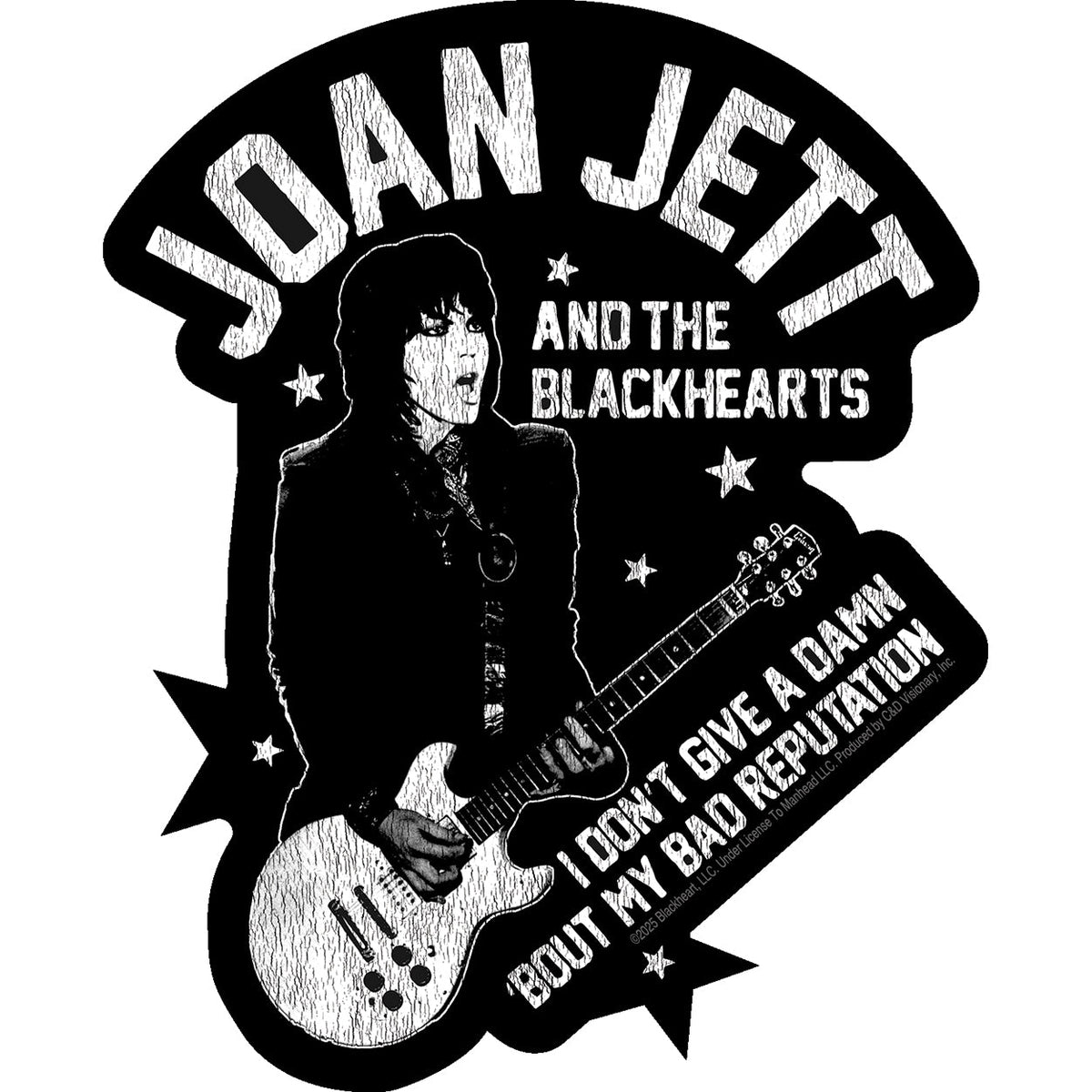 Joan Jett & the Blackhearts Bad Reputation 4"x5" Sticker