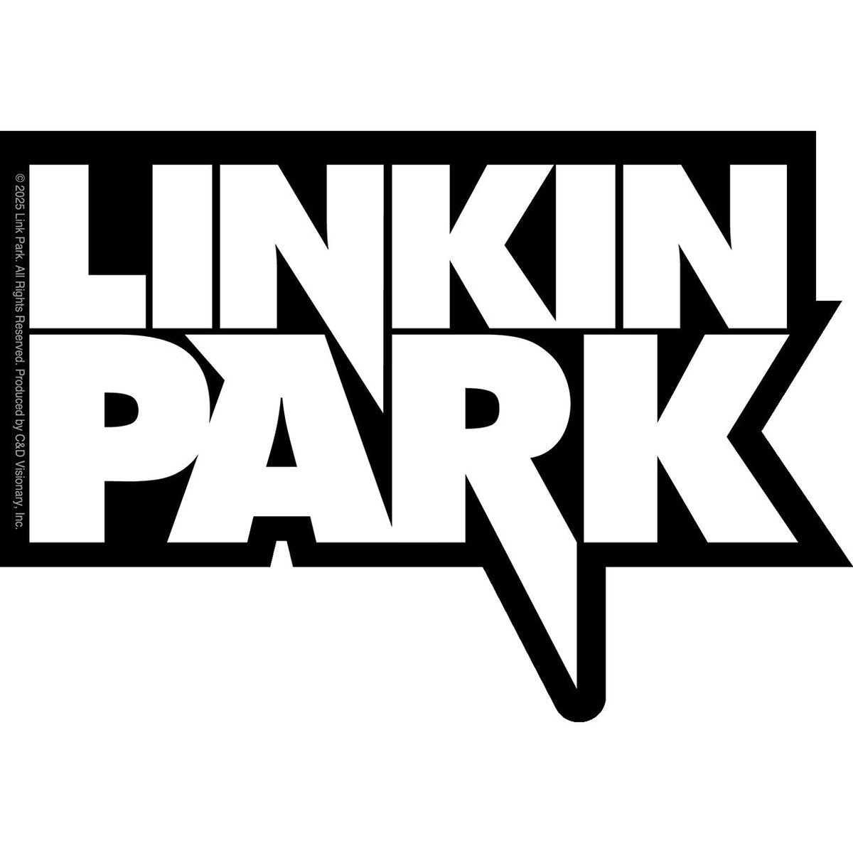 Linkin Park Full Logo 5.75"x4" Sticker