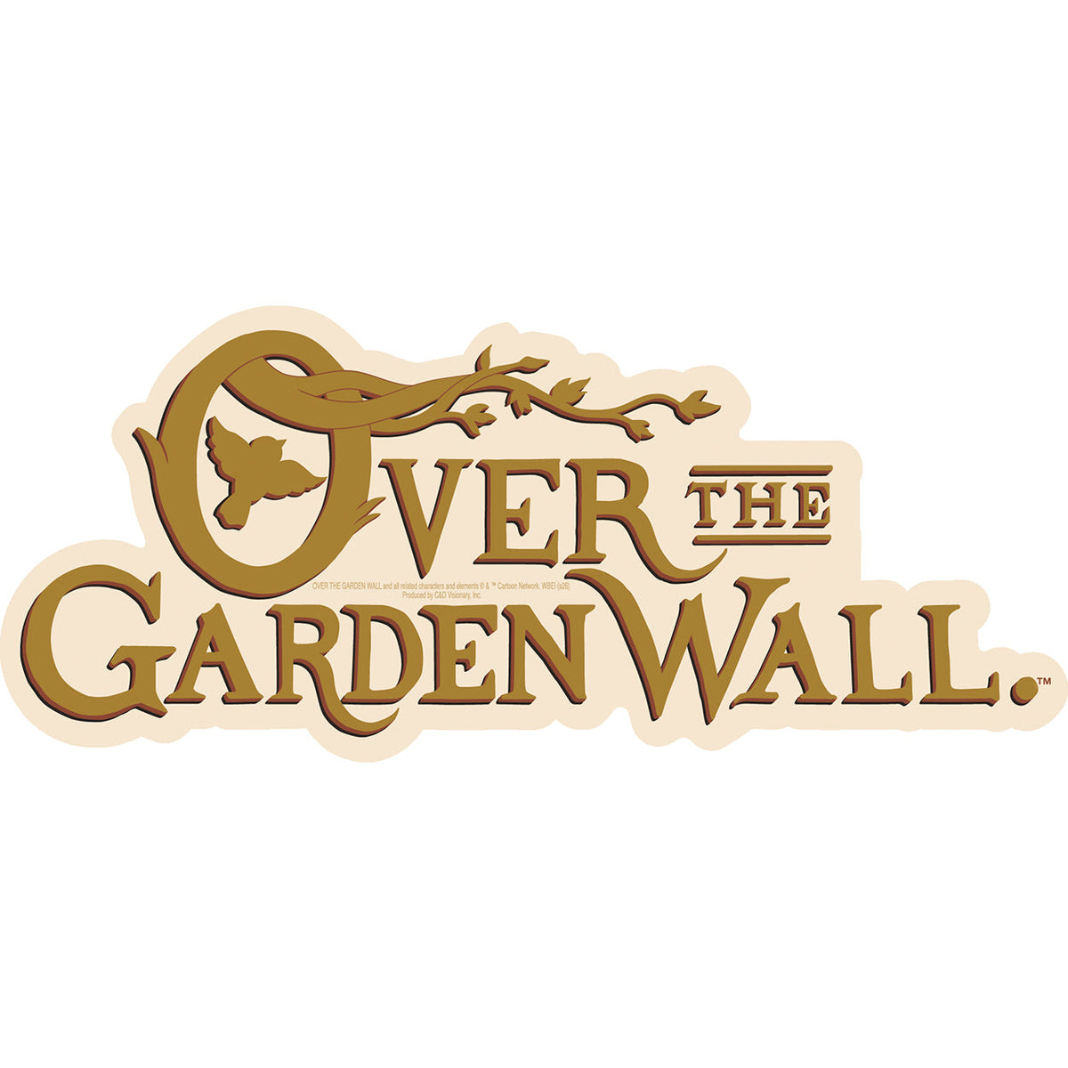 Over the Garden Wall Logo 6.5"x2.8" Sticker
