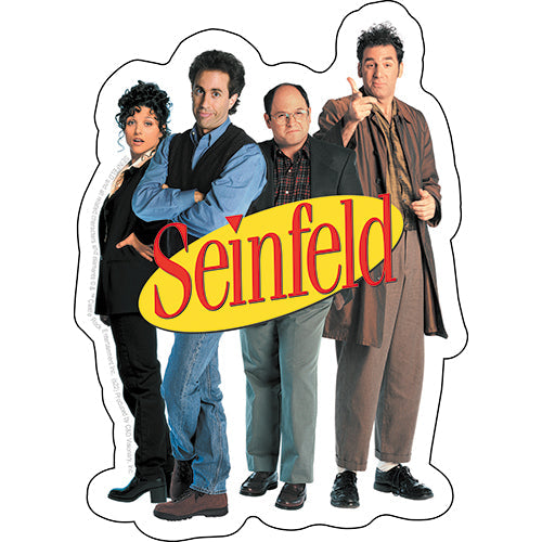 Seinfeld Group 3.8"x5.3" Sticker