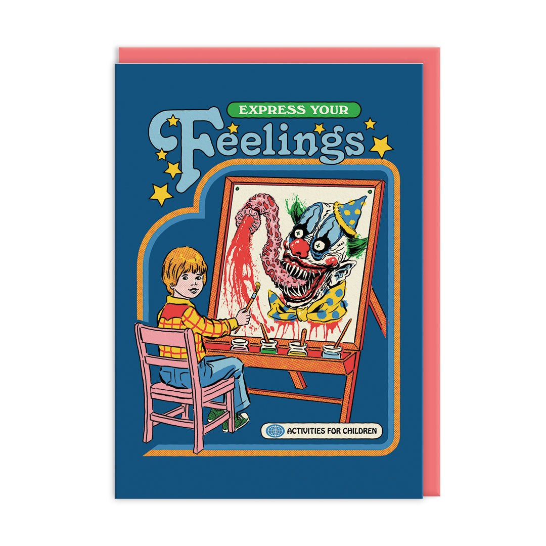 Express Your Feelings Greeting Card by Ohh Deer